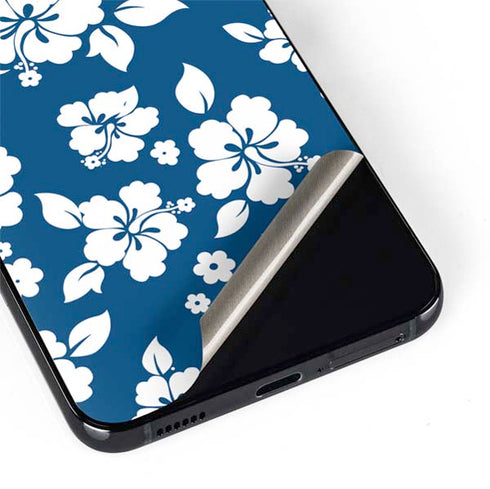 Blue and White Galaxy S22 Plus Skin